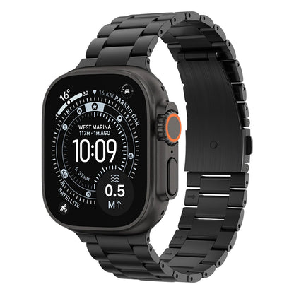 Spigen Modern Fit -ranneke Apple Watch 49mm / 46mm / 45mm / 44mm / 42mm -sarjoille, musta AMP11577