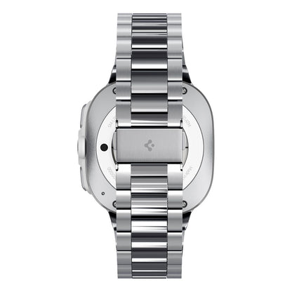 Spigen Modern Fit -ranneke Samsung Galaxy Watch Ultra -sarjalle, hopea AMP08823