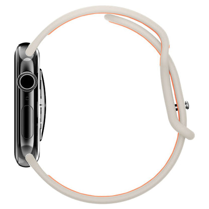 Spigen Nano Pop -ranneke Apple Watch 42mm / 41mm / 40mm / 38mm -sarjalle, Beige