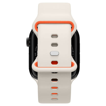 Spigen Nano Pop -ranneke Apple Watch 42mm / 41mm / 40mm / 38mm -sarjalle, Beige