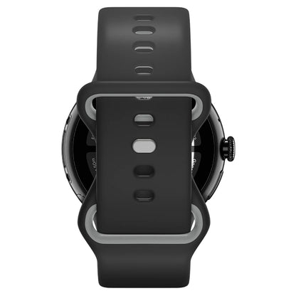 Spigen Nano Pop -ranneke Google Pixel Watch 45 mm -sarjalle, musta AMP09491