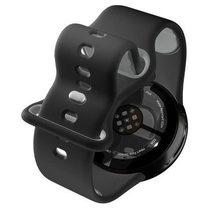 Spigen Nano Pop -ranneke Google Pixel Watch 45 mm -sarjalle, musta AMP09491