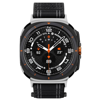 Spigen WBF0 -ranneke Samsung Galaxy Watch Ultra -kelloon, Musta AMP10146