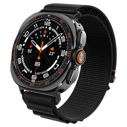 Spigen WBF1 -ranneke Samsung Galaxy Watch Ultra -sarjalle, musta AMP11613