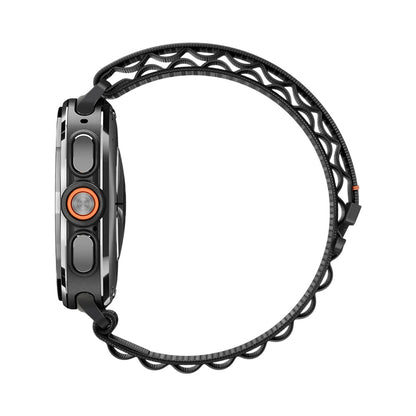 Spigen WBF1 -ranneke Samsung Galaxy Watch Ultra -sarjalle, musta AMP11613