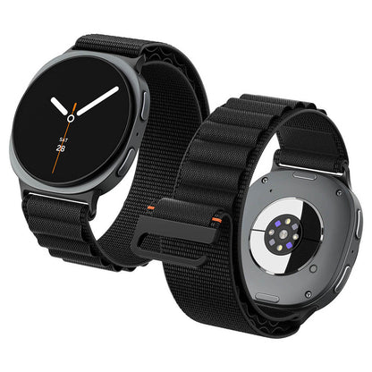 Spigen WBF1 -ranneke Samsung Galaxy Watch9 / Watch8 / Watch8 Classic -sarjoille, musta AMP11607