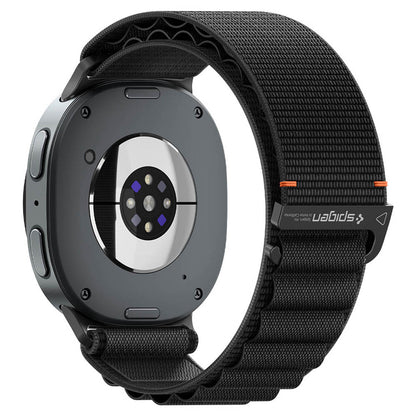 Spigen WBF1 -ranneke Samsung Galaxy Watch9 / Watch8 / Watch8 Classic -sarjoille, musta AMP11607