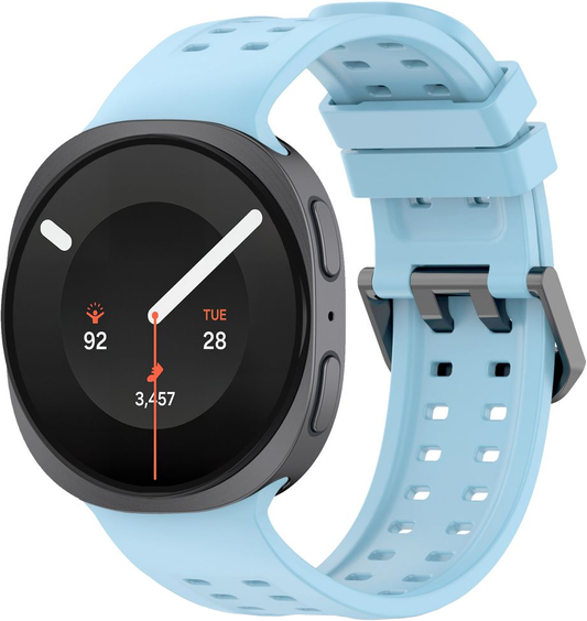 Tech-Protect Silicone Air -ranneke Samsung Galaxy Watch9 / Watch8 / Watch8 Classic -sarjalle, sininen