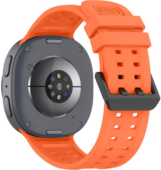 Tech-Protect Silicone Air -ranneke Samsung Galaxy Watch9 / Watch8 / Watch8 Classic -sarjalle, Oranssi