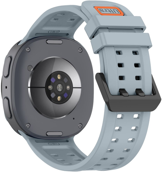Tech-Protect Silicone Air -ranneke Samsung Galaxy Watch9 / Watch8 / Watch8 Classic -sarjalle, harmaa