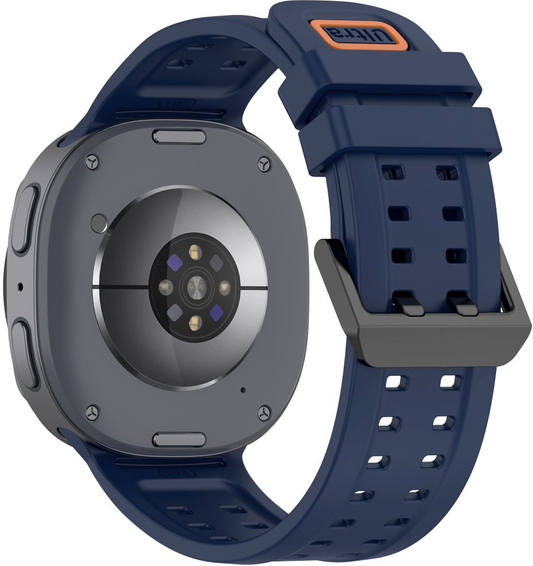 Tech-Protect Silicone Air -ranneke Samsung Galaxy Watch9 / Watch8 / Watch8 Classic -sarjalle, Laivastonsininen
