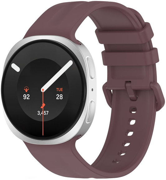 Tech-Protect Silicone Evo -ranneke Samsung Galaxy Watch9 / Watch8 / Watch8 Classic -sarjoille, violetti