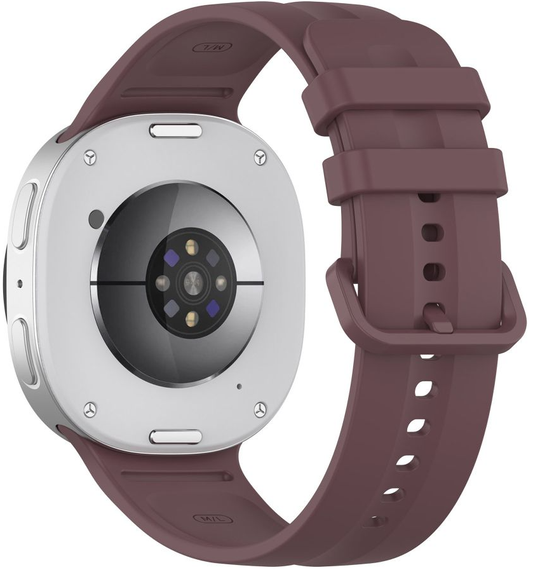 Tech-Protect Silicone Evo -ranneke Samsung Galaxy Watch9 / Watch8 / Watch8 Classic -sarjoille, violetti