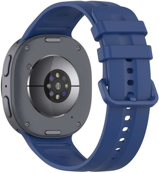 Tech-Protect Silicone Evo -ranneke Samsung Galaxy Watch9 / Watch8 / Watch8 Classic -sarjalle, Laivastonsininen