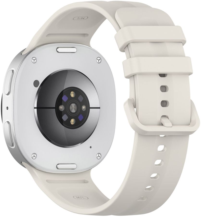Tech-Protect Silicone Evo -ranneke Samsung Galaxy Watch9 / Watch8 / Watch8 Classic -sarjoille, beige