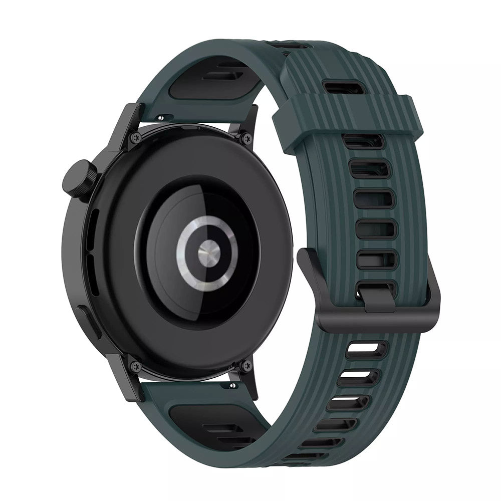 Techsuit W002 -ranneke Samsung Galaxy Watch / Huawei Watch Series, 20mm, Vihreä