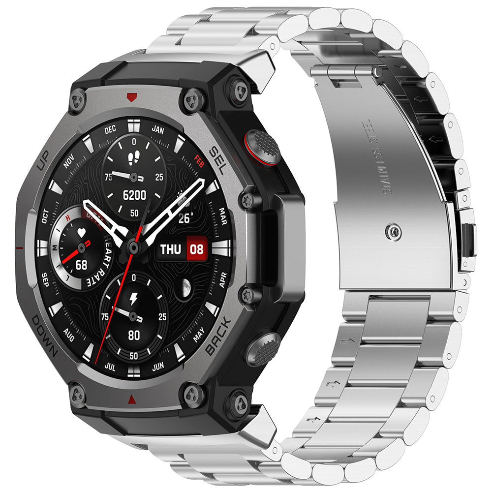 Techsuit W010 -ranneke Amazfit T-Rex 3:lle, Hopea