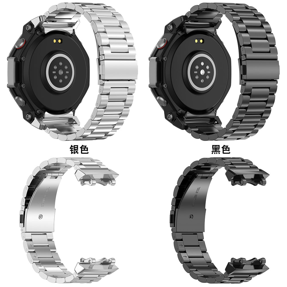Techsuit W010 -ranneke Amazfit T-Rex 3:lle, Hopea