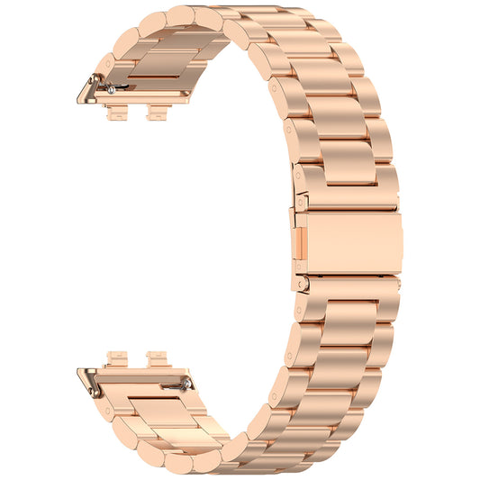 Techsuit W010 -ranneke Huawei Band 11 / 11 Pro, Vaaleanpunainen