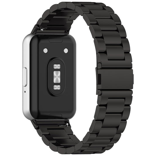 Techsuit W010 -ranneke Samsung Galaxy Fit3 R39M:lle, musta