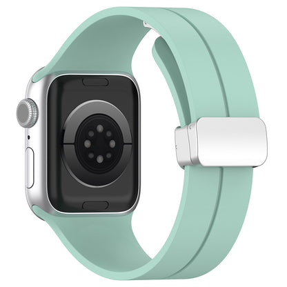 Techsuit W011 -ranneke Apple Watch 42mm / 41mm / 40mm / 38mm -sarjalle, Vihreä