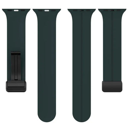 Techsuit W011 -ranneke Apple Watch 42mm / 41mm / 40mm / 38mm -sarjalle, Vihreä