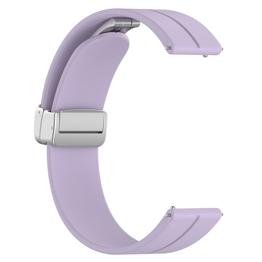 Techsuit W011 -ranneke Samsung Galaxy Watchille / Huawei Watch -sarjalle, 20mm, Violetti