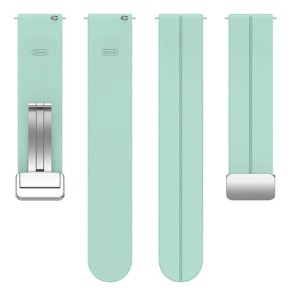 Techsuit W011 -ranneke Samsung Galaxy Watch / Huawei Watch Series, 20mm, Vihreä.