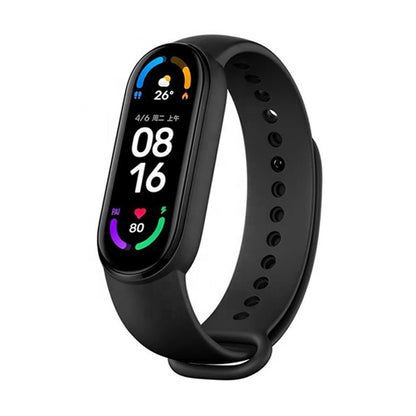 Techsuit W013 -ranneke Xiaomi Band / Amazfit Band Series, Musta