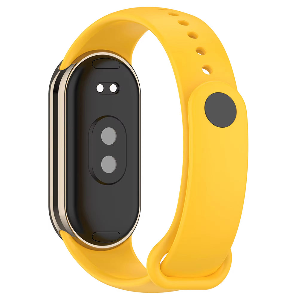 Techsuit W014 -ranneke Xiaomi Smart Band 9 / 8, Keltainen