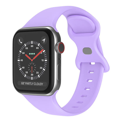 Techsuit W031 -ranneke Apple Watch 42mm / 41mm / 40mm / 38mm -sarjalle, Violetti