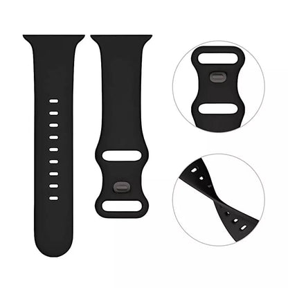 Techsuit W031 -ranneke Apple Watch 42mm / 41mm / 40mm / 38mm -sarjalle, Vaaleanpunainen