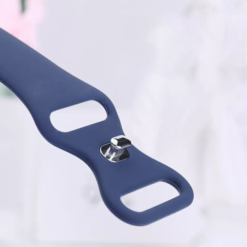 Techsuit W031 -ranneke Apple Watch 49mm / 46mm / 45mm / 44mm / 42mm -sarjoille, Tummanvioletti