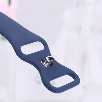 Techsuit W031 -ranneke Apple Watch 49mm / 46mm / 45mm / 44mm / 42mm -sarjoille, Tummanvioletti