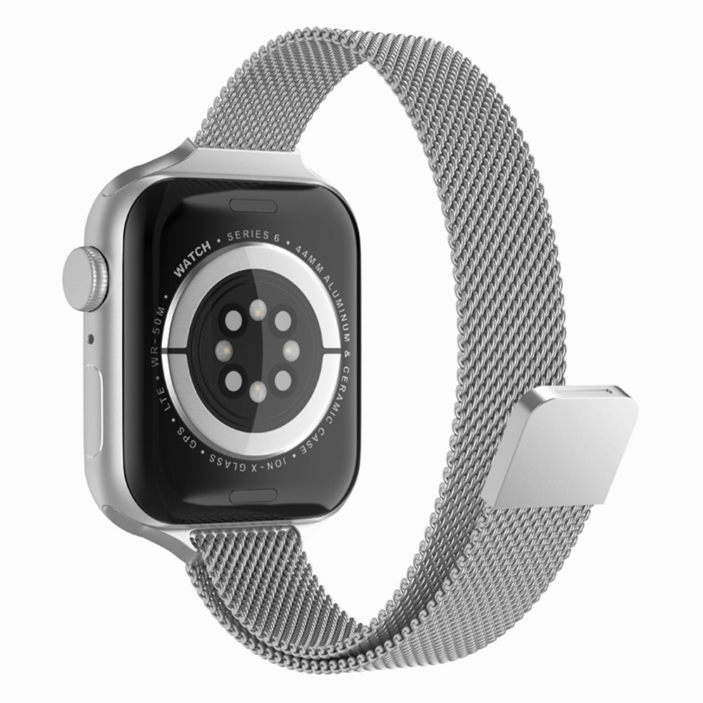 Techsuit W034 -ranneke Apple Watch 42mm / 41mm / 40mm / 38mm -sarjoille, Hopea