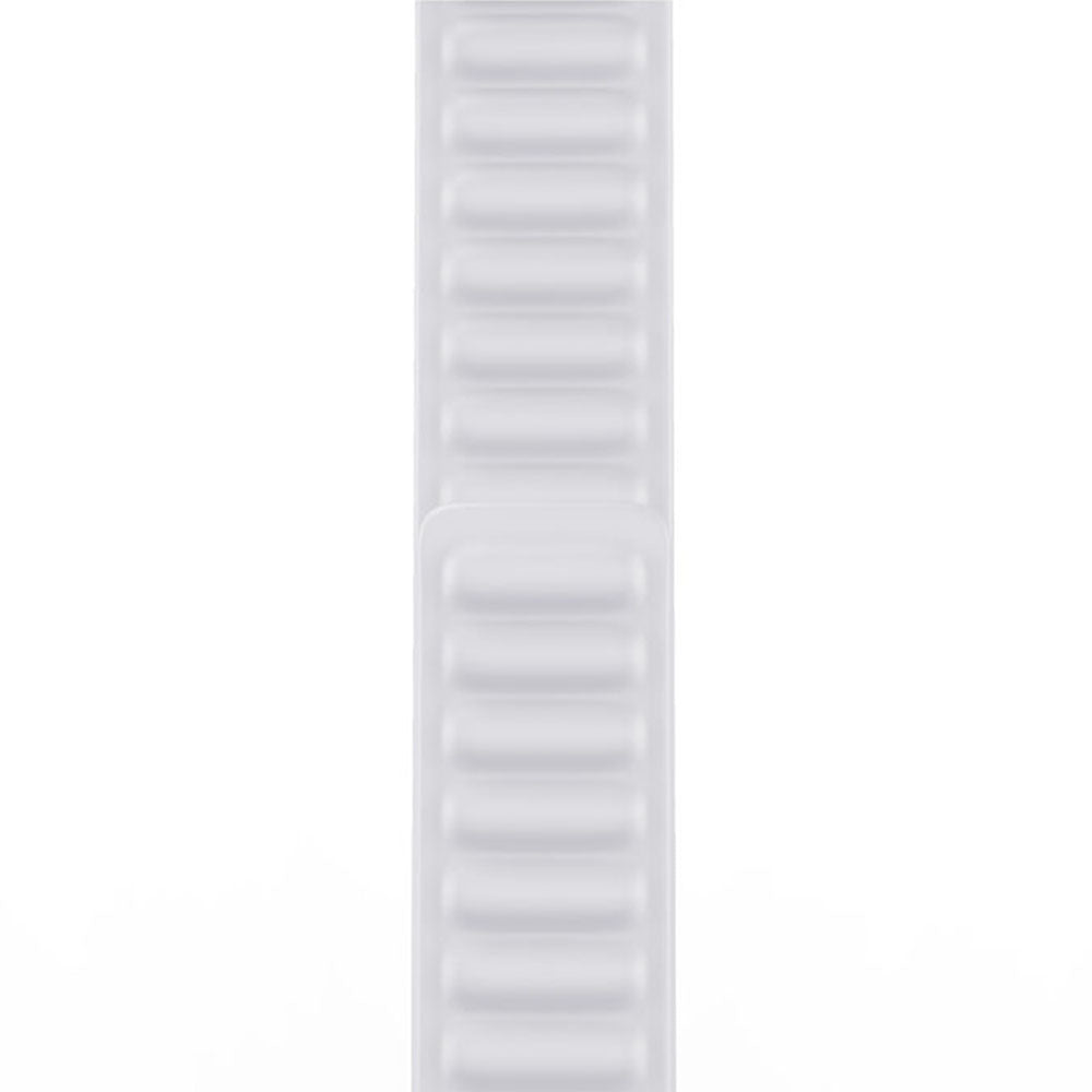Techsuit W035 -ranneke Apple Watch 42mm / 41mm / 40mm / 38mm -sarjoille, Valkoinen