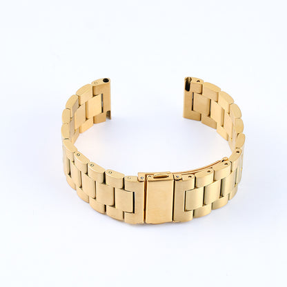 Techsuit W036 -ranneke Apple Watch 49mm / 46mm / 45mm / 44mm / 42mm -sarjoille, Kultainen