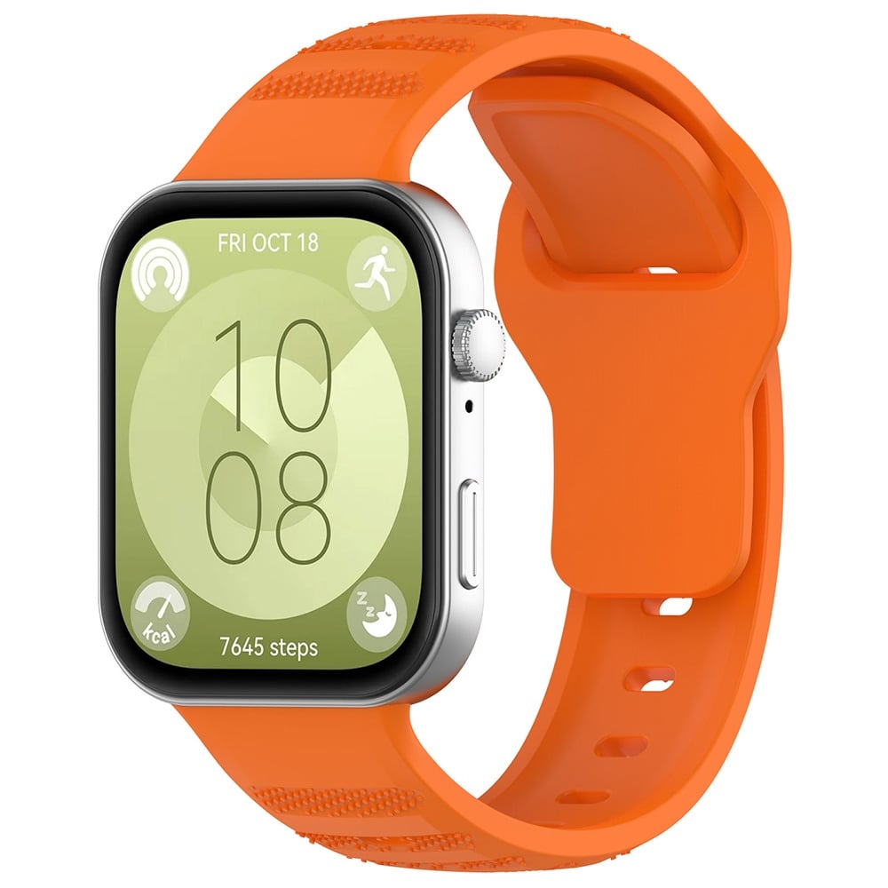 Techsuit W050 -ranneke Huawei Watch Fit 5 Pro / Fit 5 / Fit 4 Pro / Fit 4 / Fit 3 -kelloille, oranssi