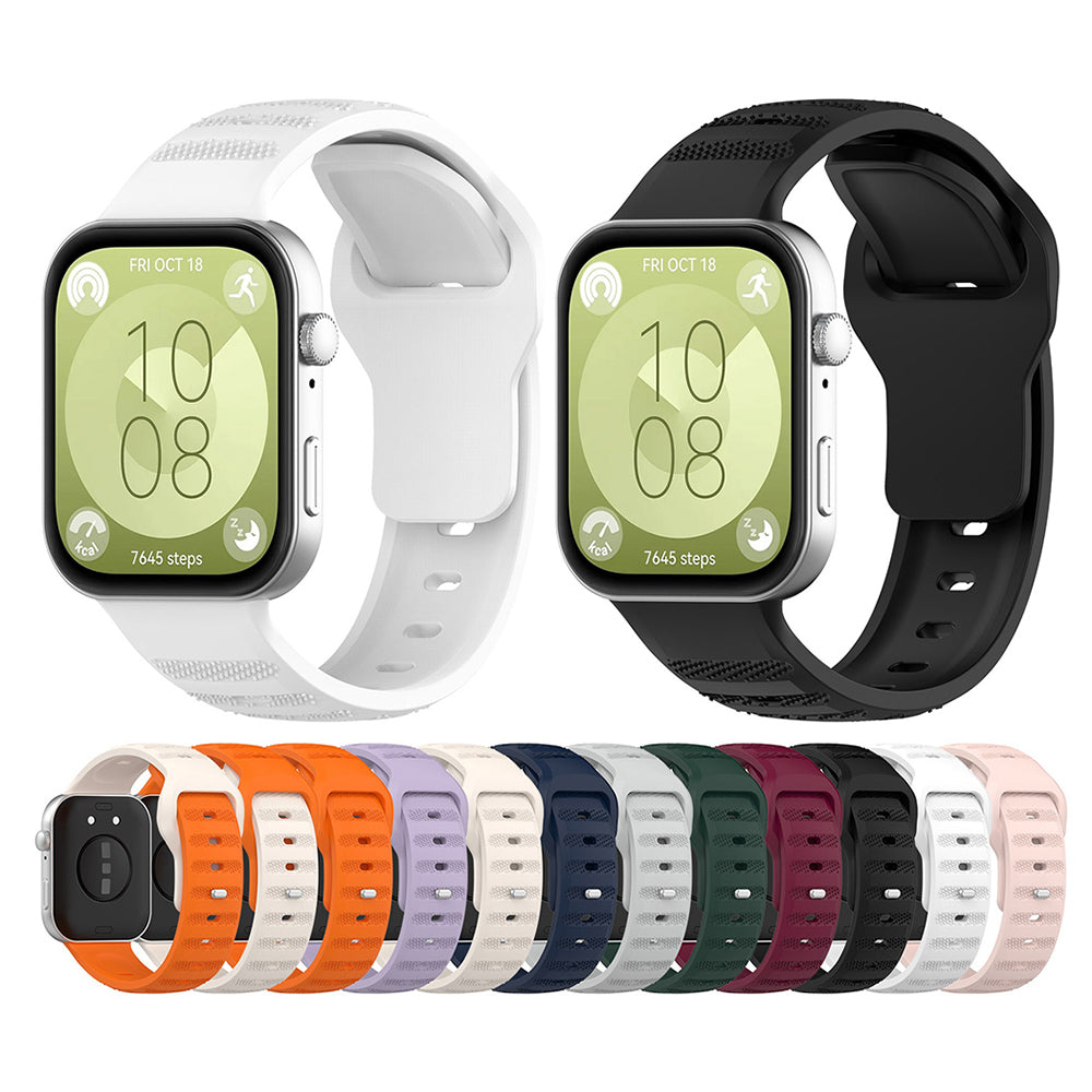Techsuit W050 -ranneke Huawei Watch Fit 5 Pro / Fit 5 / Fit 4 Pro / Fit 4 / Fit 3 -kelloille, oranssi
