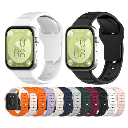 Techsuit W050 -ranneke Huawei Watch Fit 5 Pro / Fit 5 / Fit 4 Pro / Fit 4 / Fit 3 -kelloille, oranssi