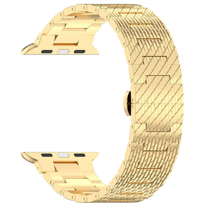 Techsuit W052 Strap for Apple Watch 42mm / 41mm / 40mm / 38mm Series, Gold