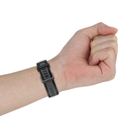 Techsuit W053 -ranneke Huawei Watch / Xiaomi Watch Series, 22mm, Tumman sininen