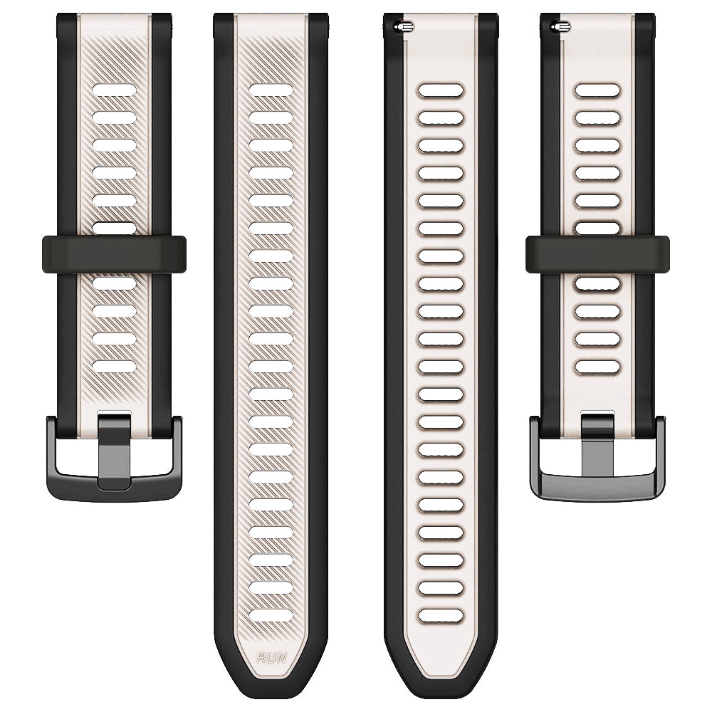 Techsuit W053 -ranneke Samsung Galaxy Watch / Huawei Watch Series, 20mm, Beige