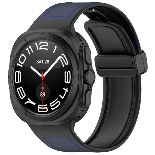 Techsuit W056 -ranneke Samsung Galaxy Watch Ultra, Tummansininen
