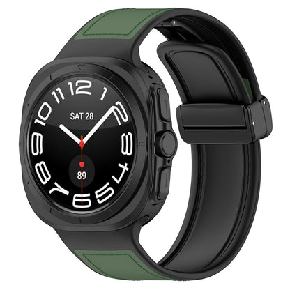 Techsuit W056 -ranneke Samsung Galaxy Watch Ultra, Vihreä