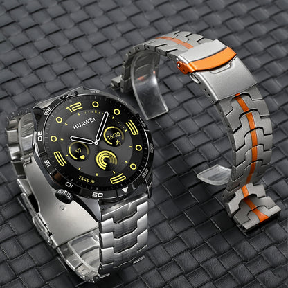 Techsuit W063 -ranneke Huawei Watch / Xiaomi Watch Series, Harmaa
