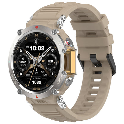 Techsuit W067 -ranneke Amazfit T-Rex Ultra -kelloon, Beige