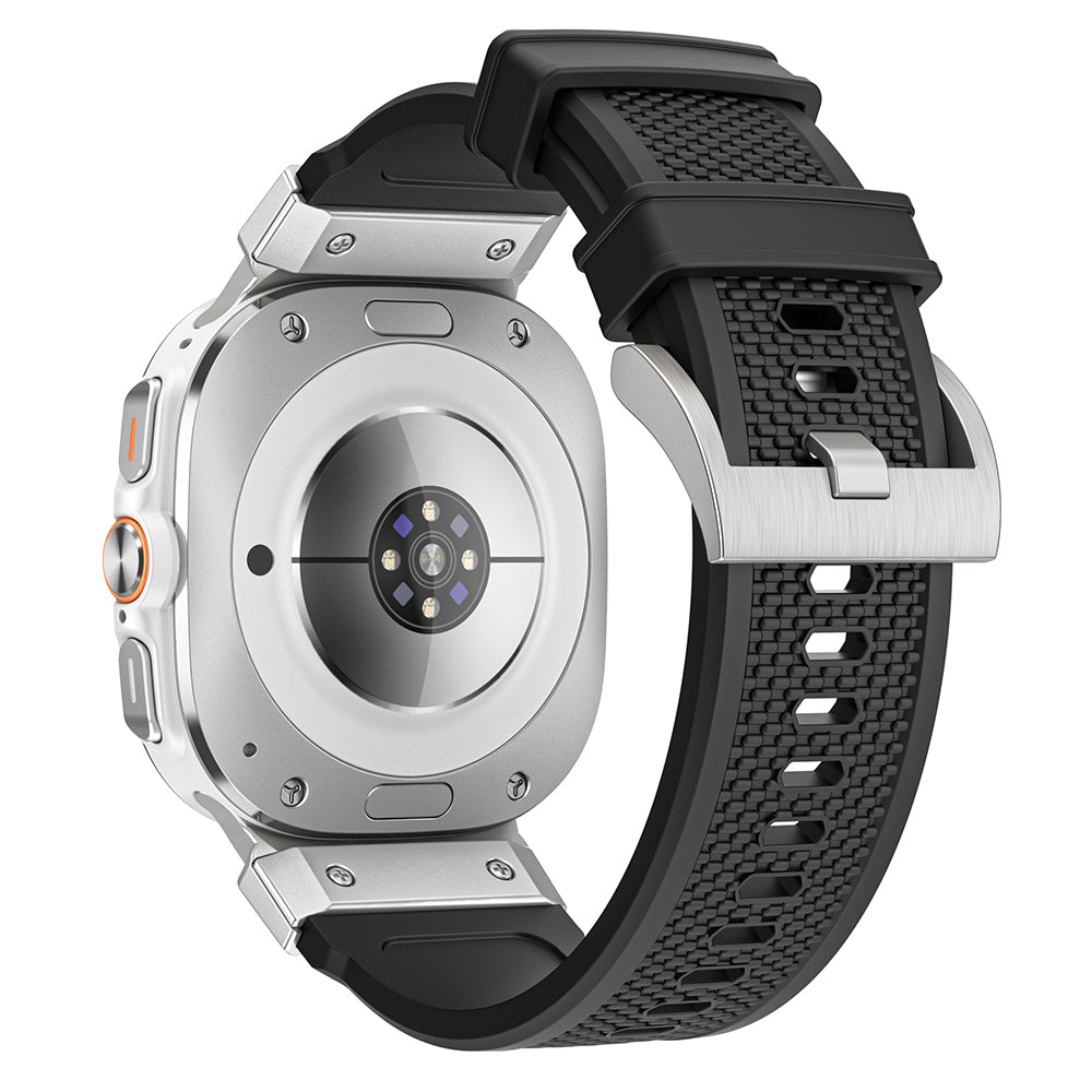 Techsuit W068 Strap for Samsung Galaxy Watch Ultra, Silver White