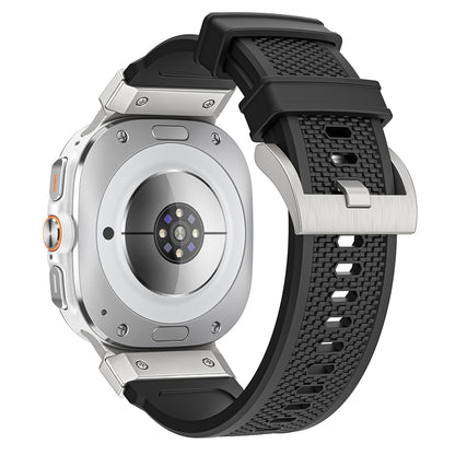 Techsuit W068 Strap for Samsung Galaxy Watch Ultra, Silver White