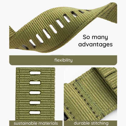 Techsuit W070 -ranneke Garmin Watch Fenix / Forerunner / Approach -sarjoille, 22mm, Oranssi